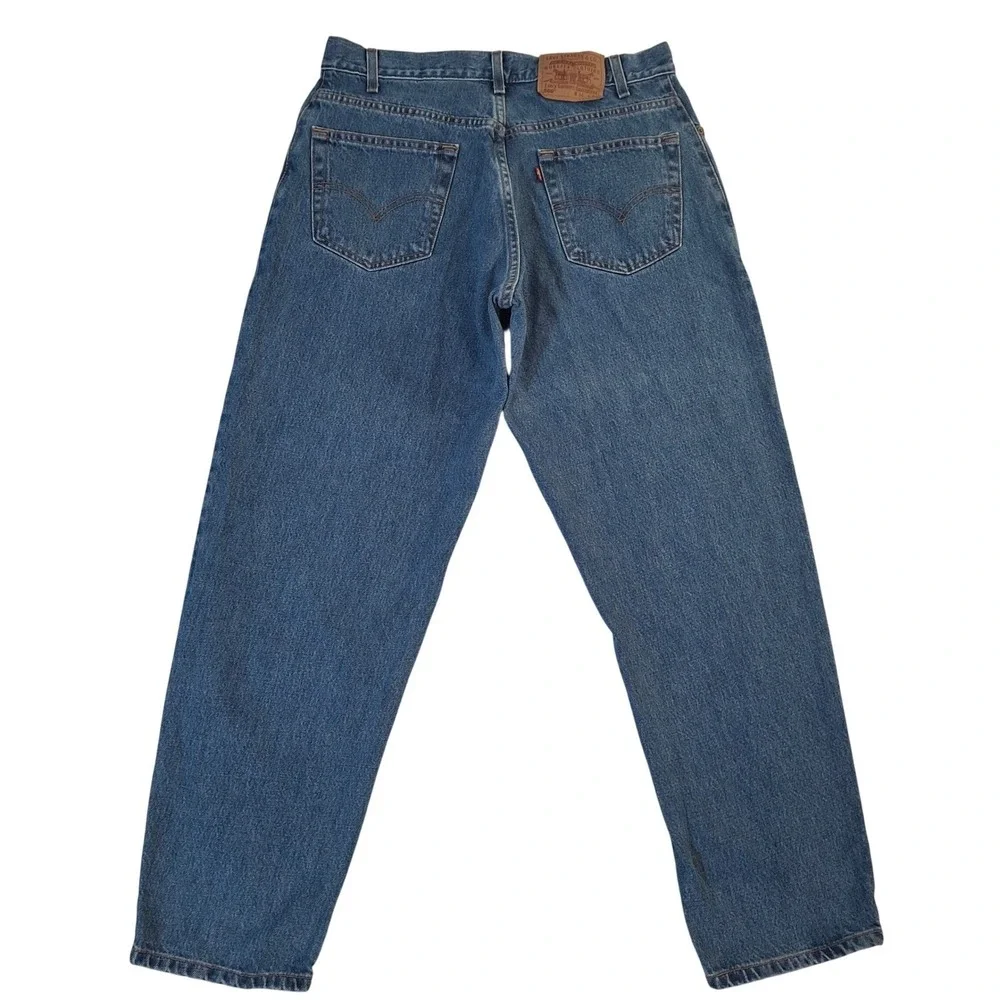 Vintage Levis 560 Loose Fit Tapered Leg Jeans Men's 34x30* Blue Denim Y2K